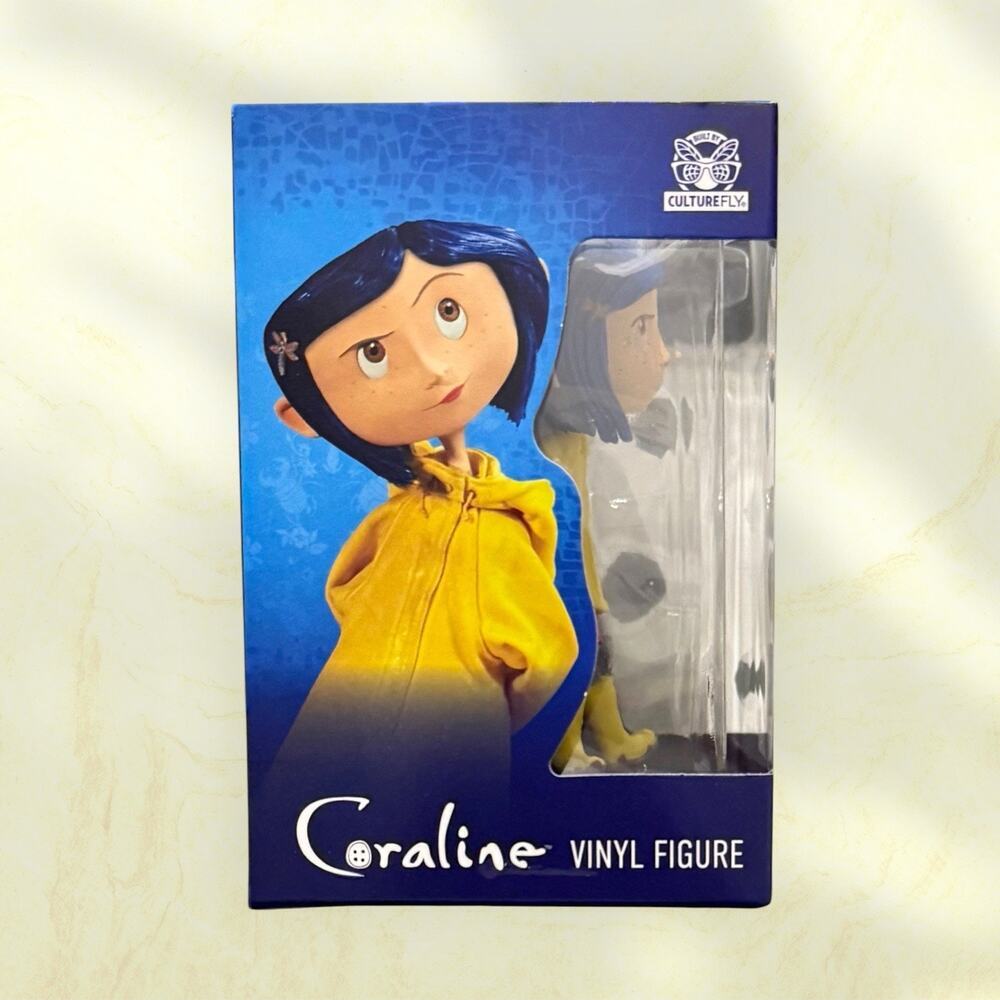 Coraline Yellow Raincoat Vinyl Figure CultureFly Fly Guys LAIKA NIB 2026 - Picture 4 of 6